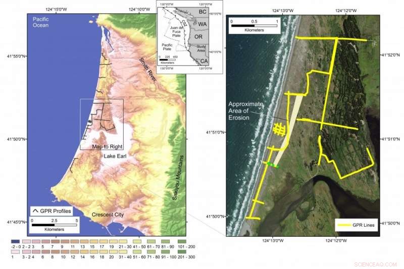 Geologists Uncover the Extent of Ancient Tsunami Erosion in Northern California
