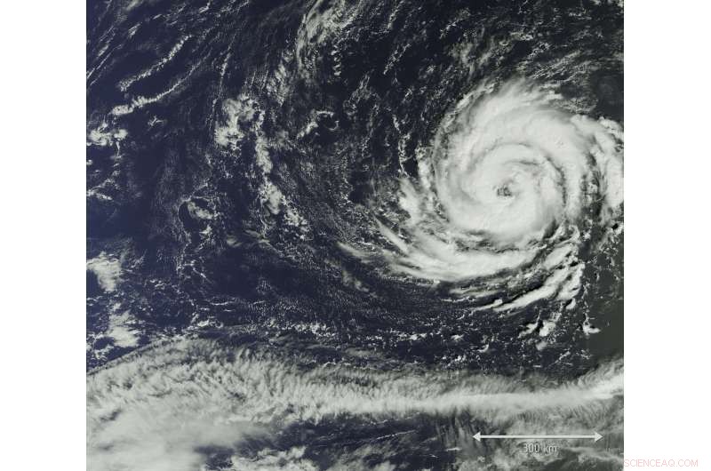 Copernicus Sentinel-3A Satellite View of Hurricane Ophelia