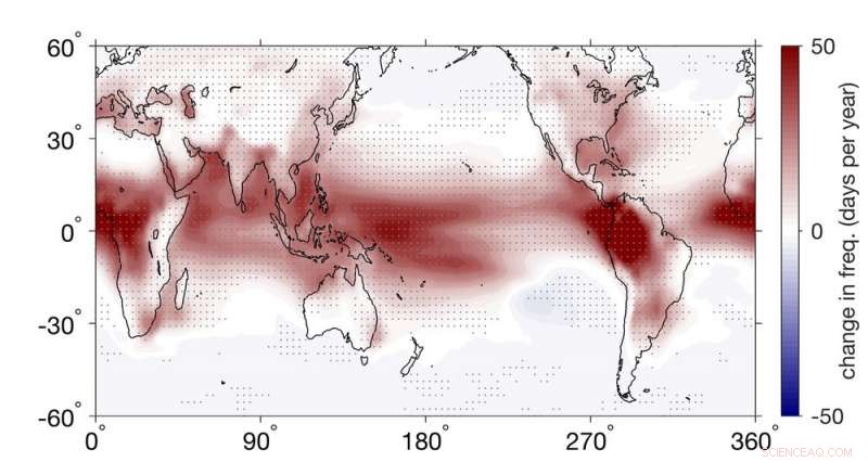 Tropical Thunderstorms Expected to Intensify with Global Warming