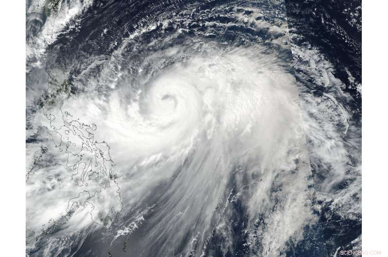 NASA Observes Typhoon Lan’s Intensifying Storm Towers Reaching the Upper Troposphere