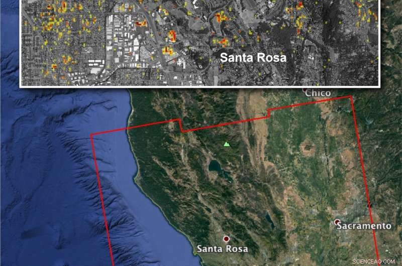 NASA Damage Map Guides California Wildfire Response Efforts