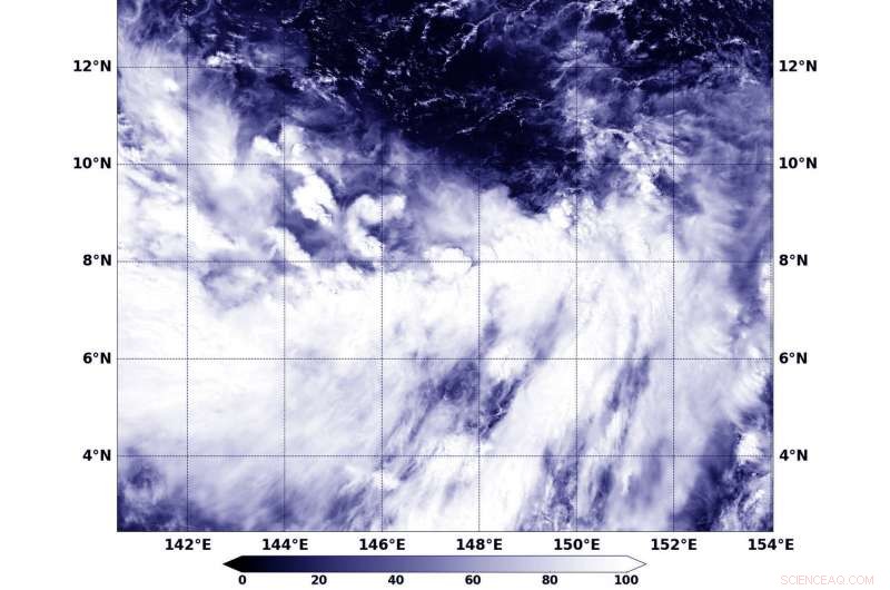 NASA Observes Tropical Depression 27W Struggling to Intensify