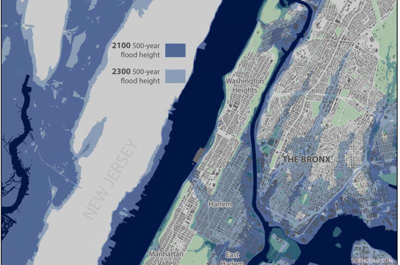 Sea‑Level Rise, Not Intensifying Storm Surges, Is Predicted to Trigger Future Flooding in NYC
