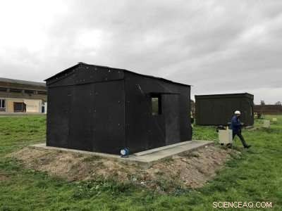 Recyclable Flat-Pack Shelters Offer Quick Relief for Hurricane Victims