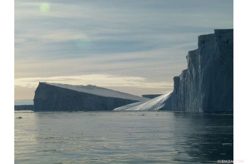 Iceberg Scars Reveal Long-Term Retreat of West Antarctic Ice
