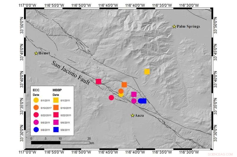 Spontaneous Tectonic Tremor Found in Anza Gap Signals Higher Earthquake Risk