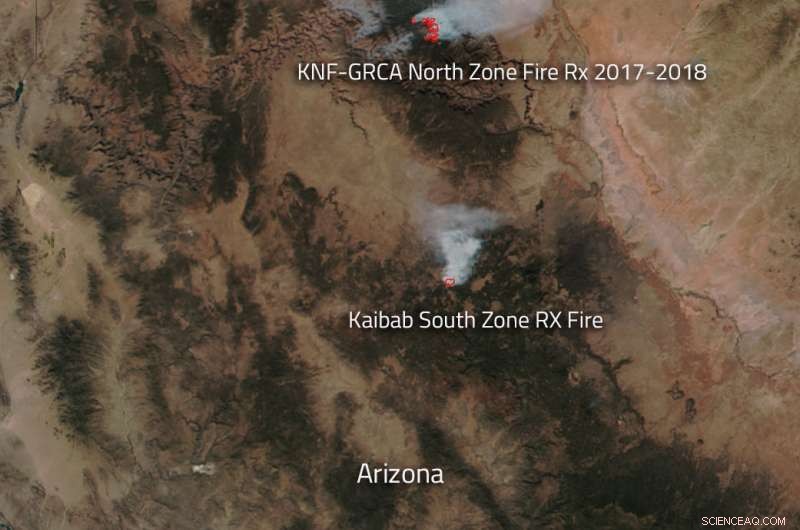 Prescribed Fires Aim to Prevent Wildfires in Arizona
