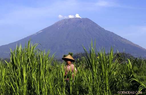 Bali’s Mount Agung Volcano Alert Level Decreased Following Reduced Activity