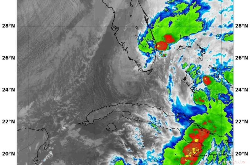 NASA Detects Tropical Storm Philippe Near Florida Coast
