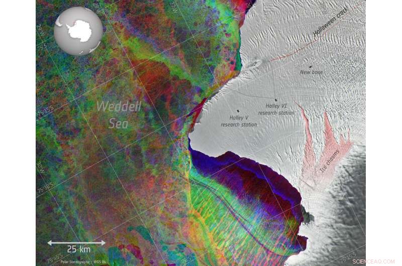 Unveiling the Halloween Crack on Antarctica’s Brunt Ice Shelf – Satellite Insights