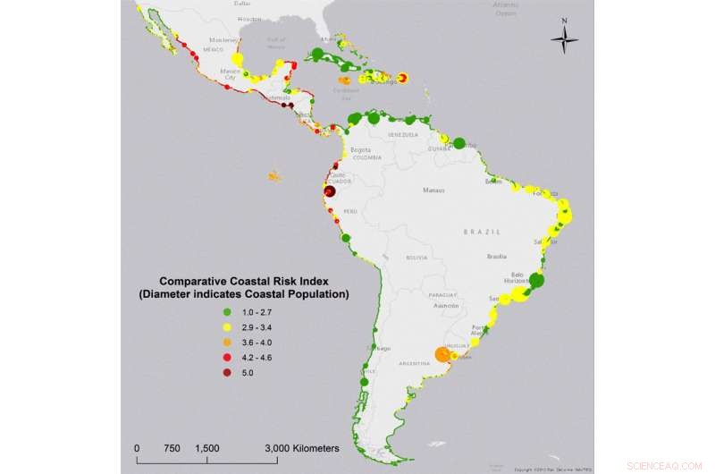 New Study Pinpoints Coastal Risk Hotspots in Latin America and the Caribbean