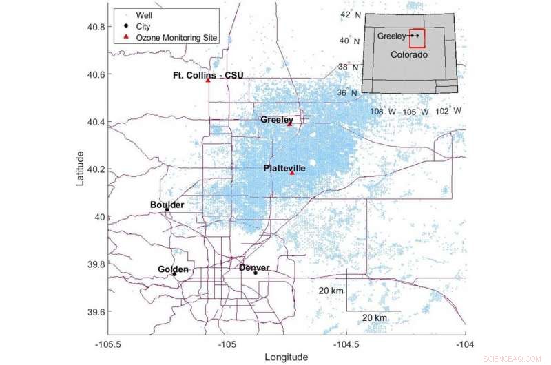Oil & Gas Emissions Major Driver of High Ozone Days in Northeastern Colorado