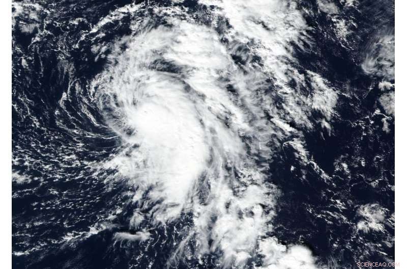 NASA Satellite Tracks Atlantic Tropical Storm Rina in Real‑Time