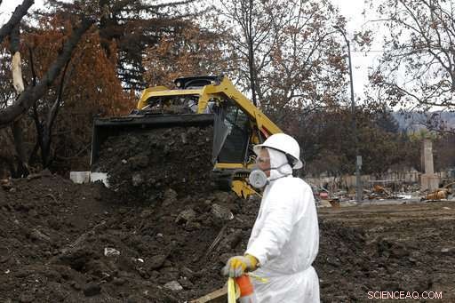 Clearing Ruins Launches New Phase in California Fire Cleanup