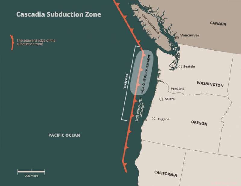 Seafloor Sediments May Heighten Earthquake and Tsunami Threats in the Pacific Northwest