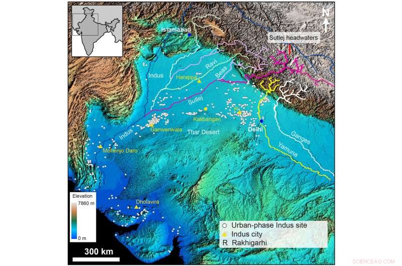 Scientists Uncover Himalayan Rivers  Role in Shaping Ancient Indus Civilization Settlements