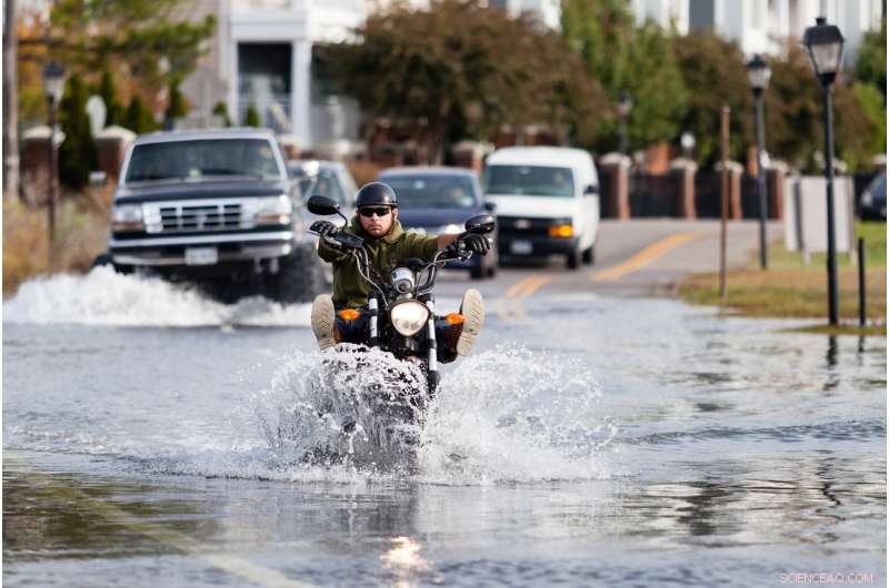 NASA study shows uneven sinking of Virginia s Hampton Roads area