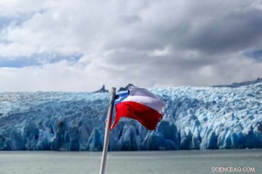 Southern Chile Iceberg Breaks Free From Glacier, Endangering Navigation