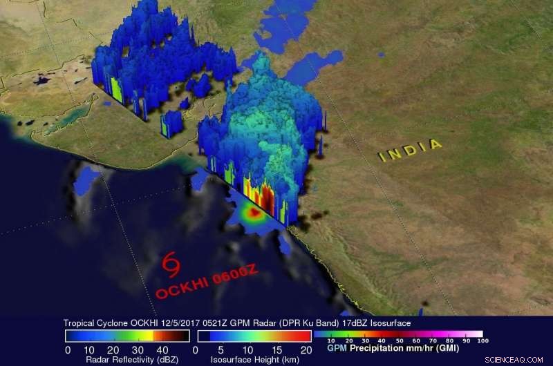 NASA Satellite Tracks Ockhi Cyclone Over India s Western Coast
