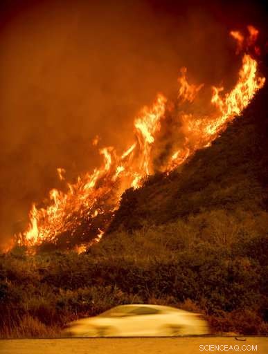 Largest Wildfire Threatens Communities Northwest of Los Angeles – Latest Update