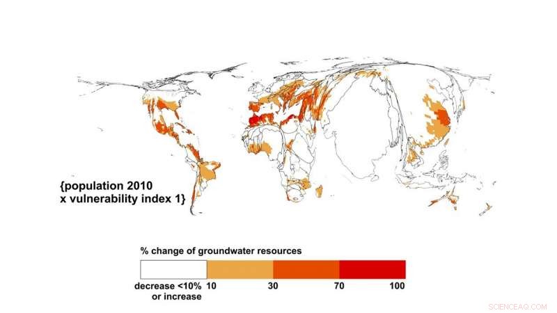 New Cartogram Maps Reveal Climate Change Risks to Groundwater