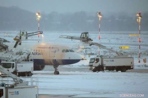Severe Snowstorm Disrupts Travel Across Northern Europe