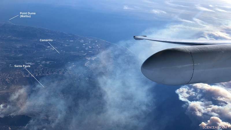 NASA Airborne Team Maps California Wildfires with Advanced Spectrometer