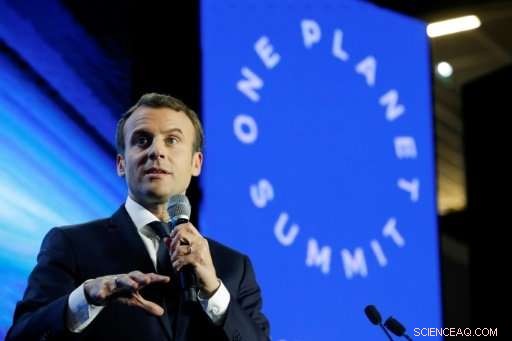 French President Macron Leads Global Leaders in Climate Funding Discussion