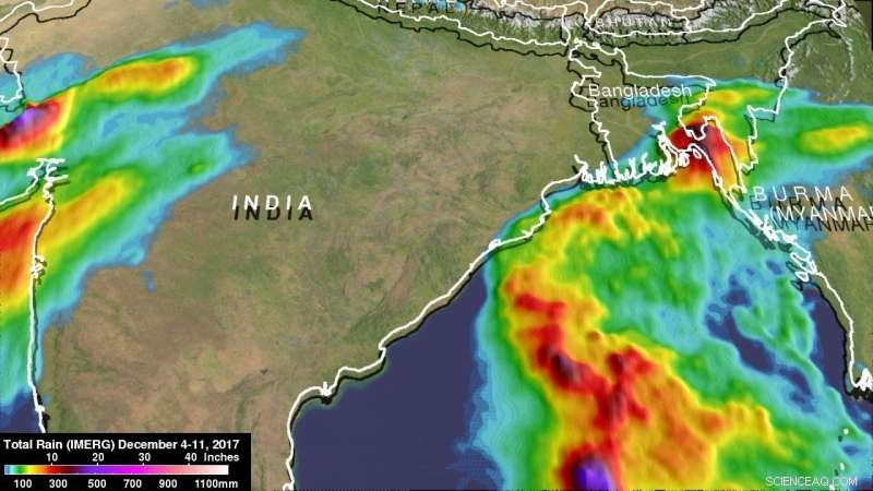 NASA Investigates Short‑Lived Bay of Bengal Cyclone’s Rainfall Impact