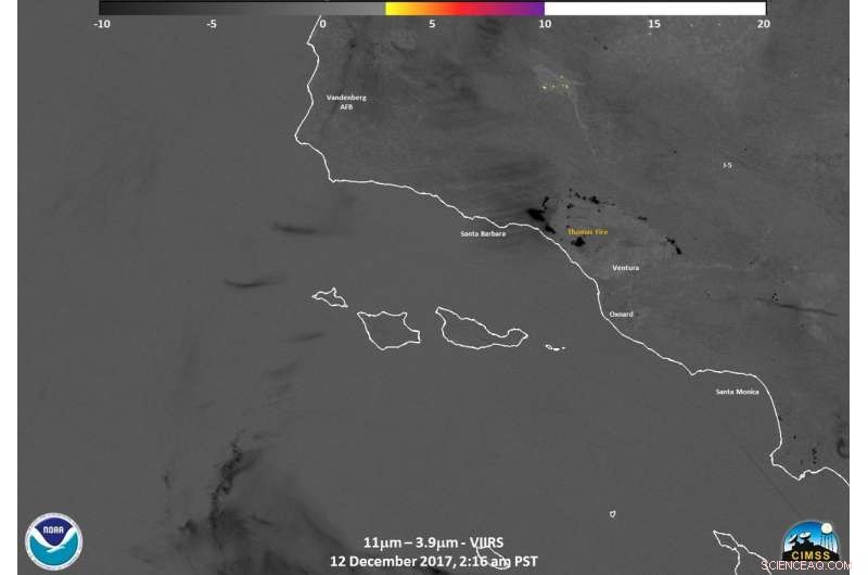 Suomi NPP Satellite Delivers Comprehensive Data on California Wildfires
