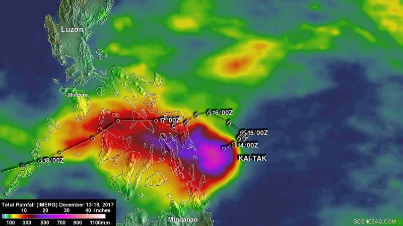 NASA Analyzes Philippine Rainfall from Tropical Storm Kai-Tak