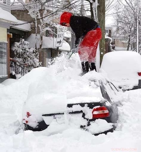 Extreme Winter: Record Cold and Heavy Snowfall Sweeps Northern U.S.