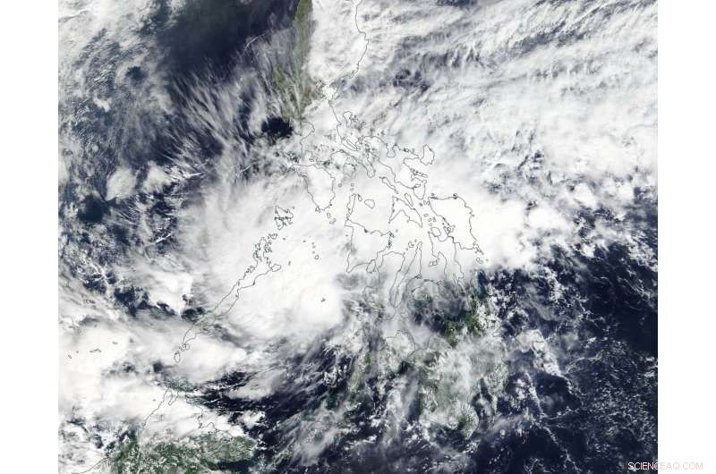 NASA Satellite Detects Formation of Tropical Depression 01W