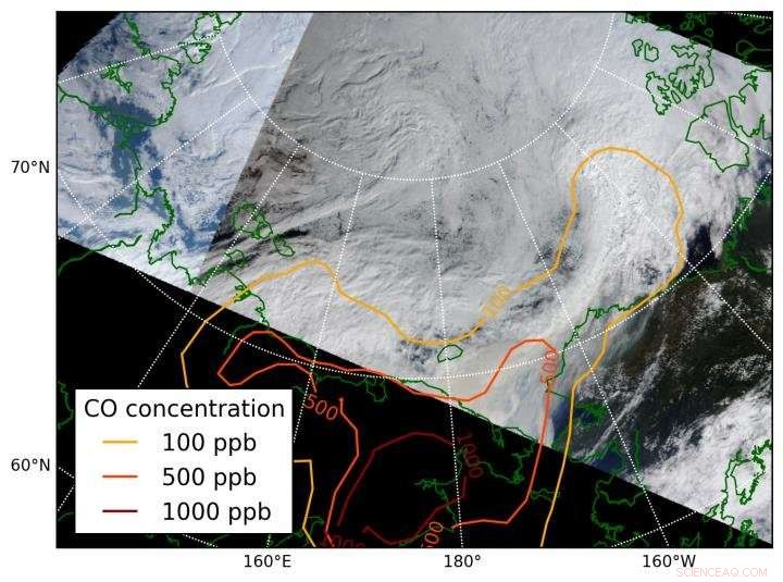 Arctic Clouds Reveal Extreme Sensitivity to Air Pollution