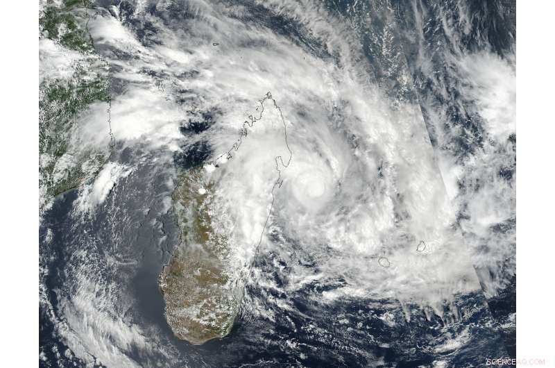 NASA Detects Intensifying Tropical Storm Ava Heading Toward Madagascar s Coast
