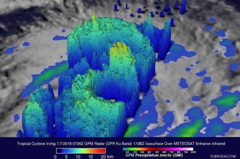 NASA GPM Satellites Spot Powerful Tropical Cyclone Irving