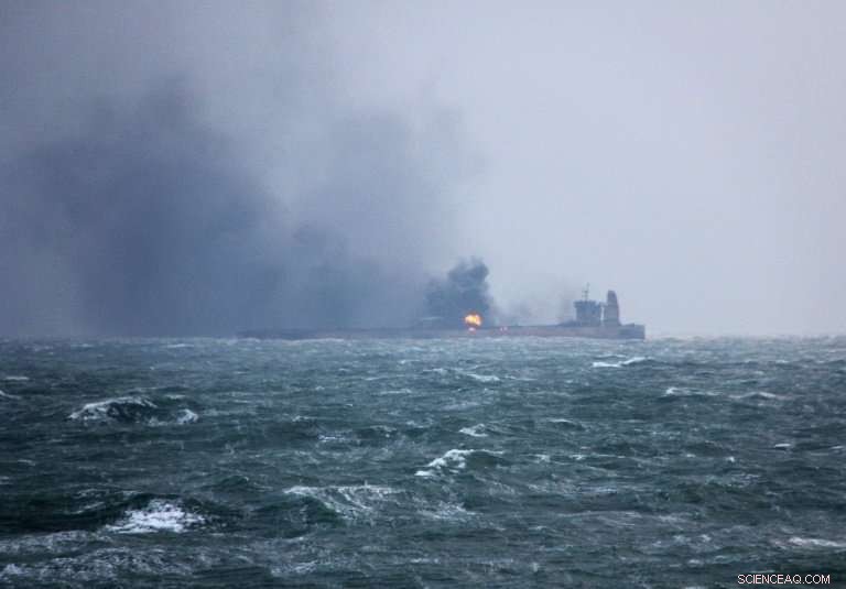 China Confirms No Major Oil Spill After Iranian Tanker Collision