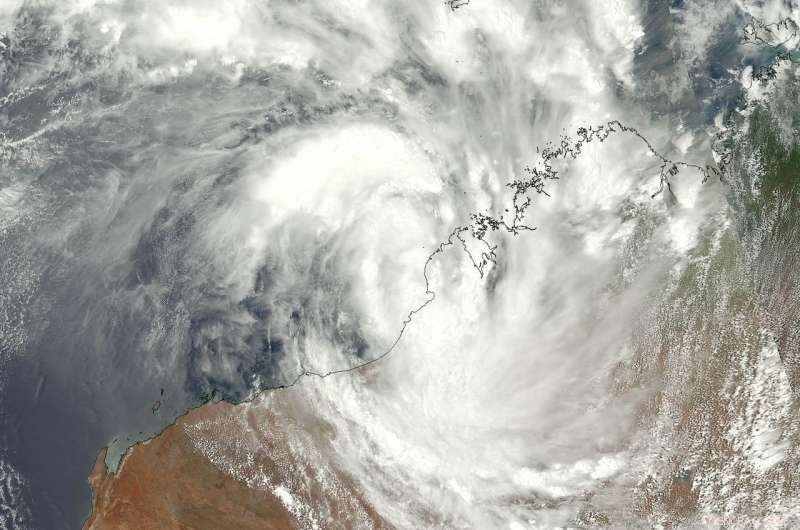 Tropical Cyclone Joyce Dumps Heavy Rain on Northwestern Australian Coast