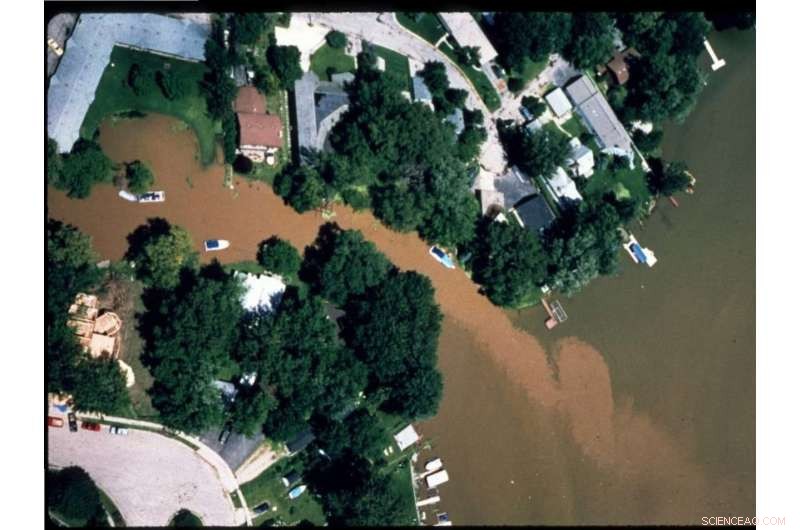 Linking Lake Phosphorus Levels to Extreme Rainfall Events