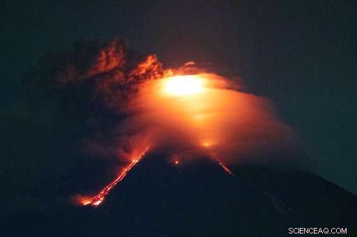 Red Lava Flow Drives Evacuations at Mayon Volcano, Philippines