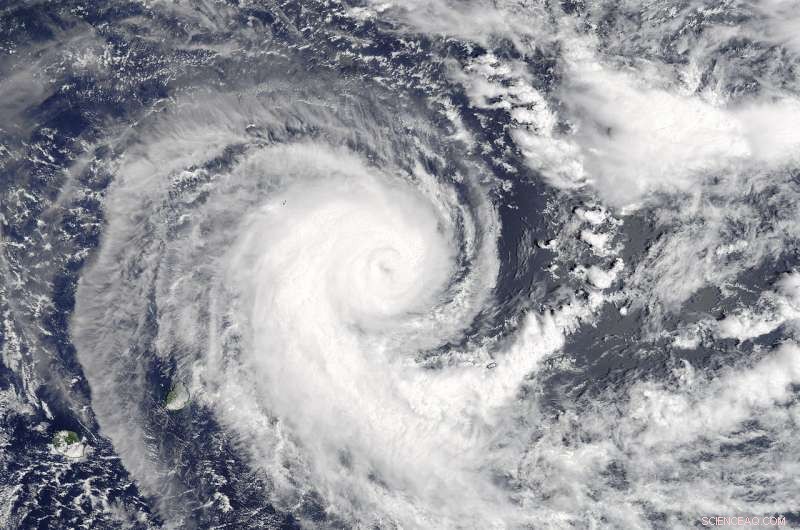 NASA Tracks Tropical Cyclone Berguitta Approaching Mauritius