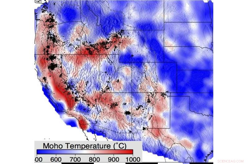 New Insights into Temperature and Mobility of Earth s Lower Crust Beneath the Rocky Mountains