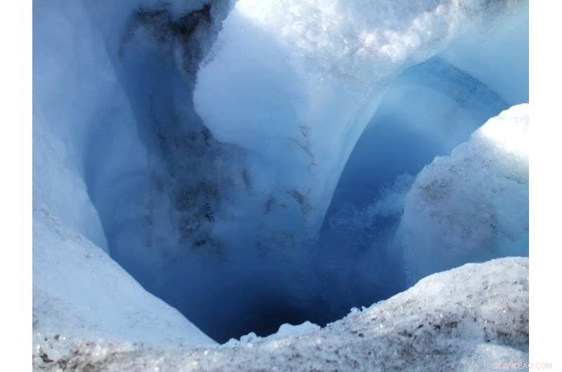 Rapid Lake Drainage Triggers Glacial Moulin Formation: New Research Unveils Mechanisms