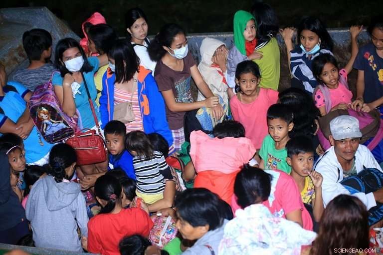 Thousands Evacuate as Philippine Volcano Erupts