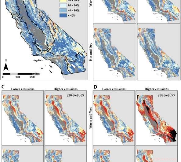 Climate Stress Endangers Nearly Half of California s Vegetation