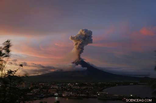 Mayon Volcano Erupts, Sending Lava and Ash to Coat Nearby Land