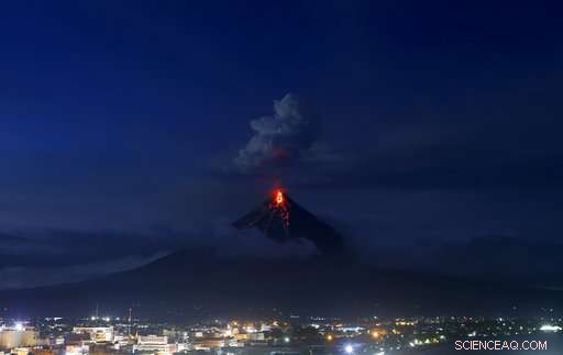 Mayon Volcano Erupts, Sending Lava and Ash to Coat Nearby Land