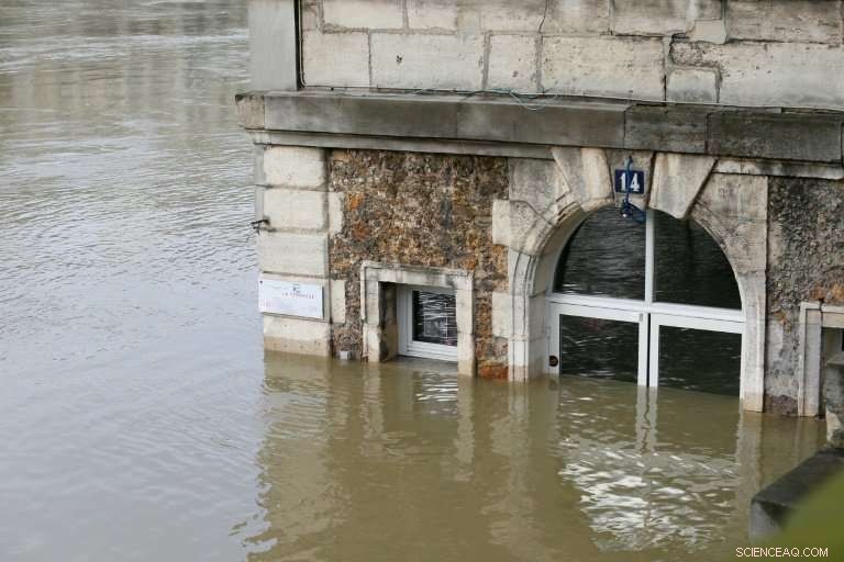 Seine Reaches Record High Amid Paris Floods