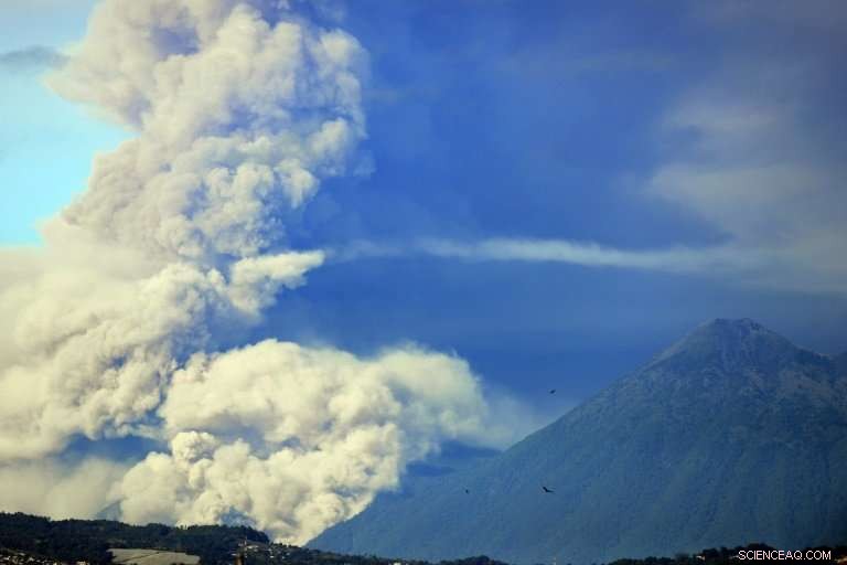 Guatemala Issues Orange Alert Amid Erupting Volcano Near Capital