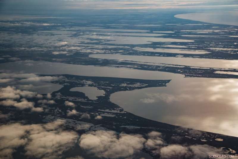 Arctic Lakes Emit Greenhouse Gases from Young Carbon, New Study Finds